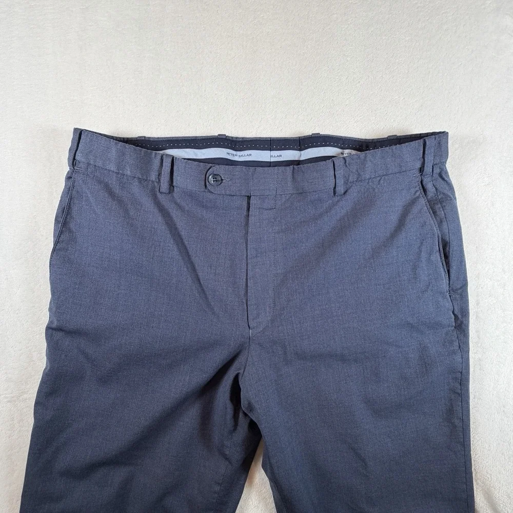 Peter Millar Pants Men's 38x33 Royal Blue Performance Golf Trousers